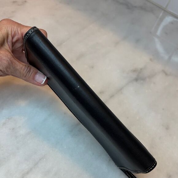 Coach Wallet Signature Stripe Leather Full Sized Wallet (#2) - Picture 8 of 15